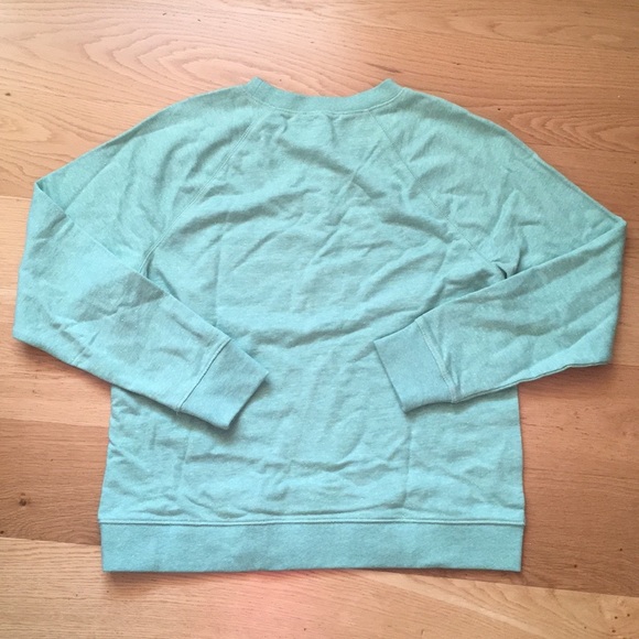 Crewneck sweatshirt in speckled mint. Size s - Picture 5 of 6